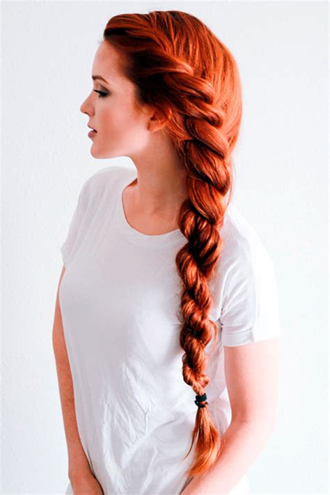 Truly Impressive Rope Braid Hairstyle