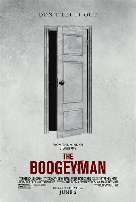 Official Poster for ‘The Boogeyman’ : r/movies