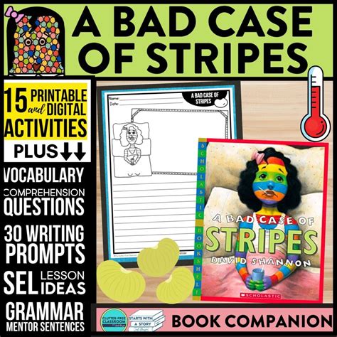 A Bad Case Of Stripes Activities and Lesson Plans for 2025 - Teaching ...