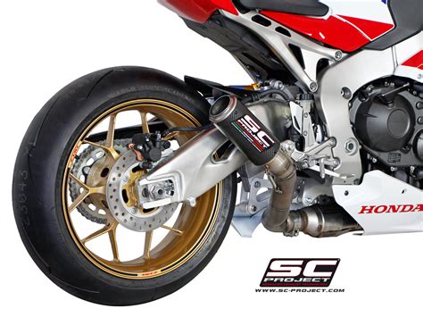 Honda CBR1000RR / SP (2014+ series) CR-T Slip-on Exhaust by SC-Project