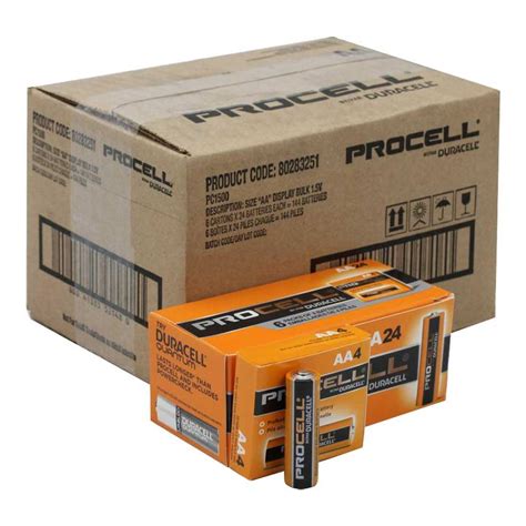 Duracell 144 Pack Procell AA Batteries - Secure328