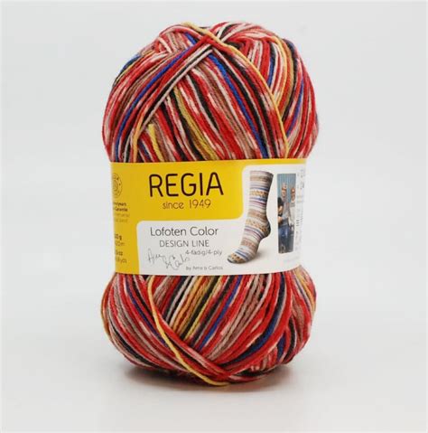 Self Striping Sock yarn REGIA Lofoten 4ply for knitting socks Sewing ...