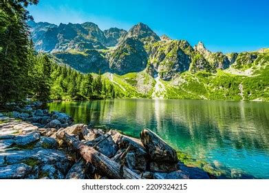 Tatra National Park Poland Famous Mountains Stock Photo 2209324215 ...