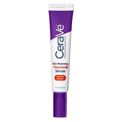 Cerave Skin Renewing Vitamin C Serum - 1 Fl Oz : Target