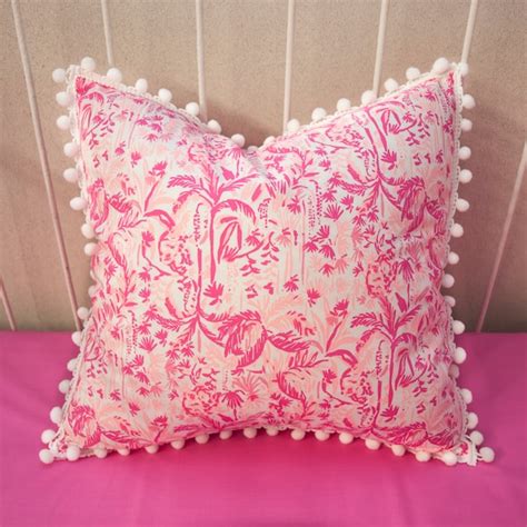 Lilly Pulitzer Pillow - Etsy