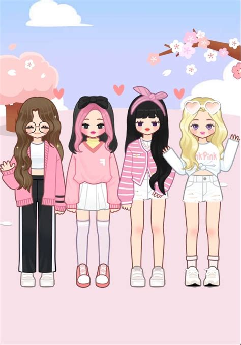 Blackpink🖤💖 | Çizimler, Sevimli karikatür, Hayvan kostümleri