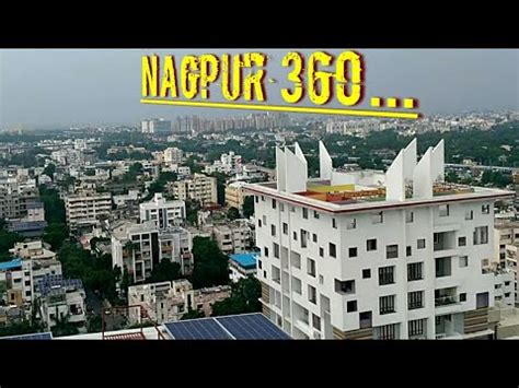 Nagpur,360°aerial view...Nagpur skyline||Nagpur Metro|construction projects - YouTube