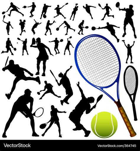 Tennis Royalty Free Vector Image - VectorStock