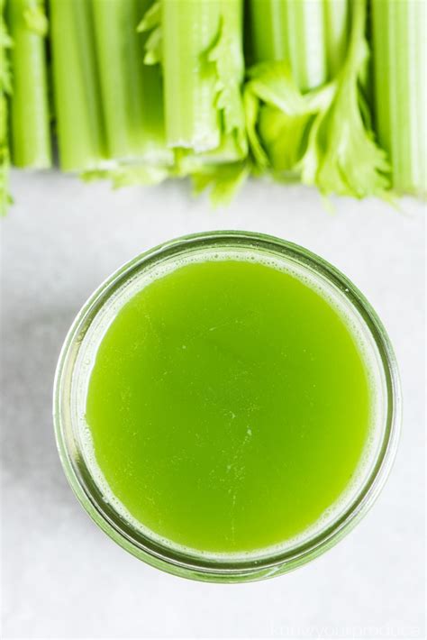 Benefits of Celery Juice Recipe - Know Your Produce