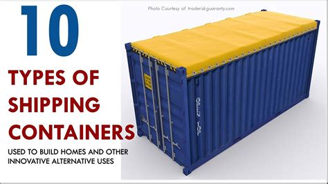 10 Types of Shipping Containers Used to Build Homes and Other Innovative Uses 2018 - YouTube