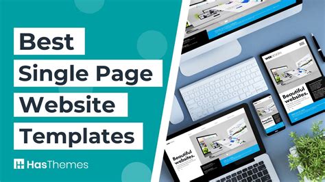 10 Best Single Page Website Templates | One Page Website Template - YouTube