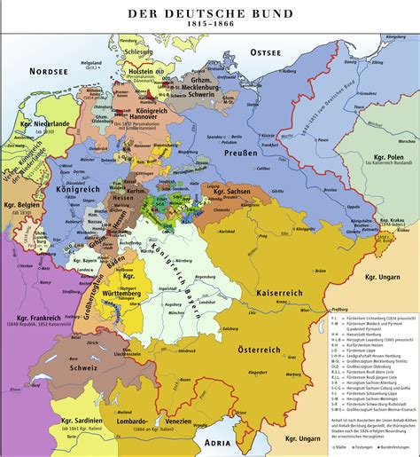 The German Confederation 1815–1866 - Full size