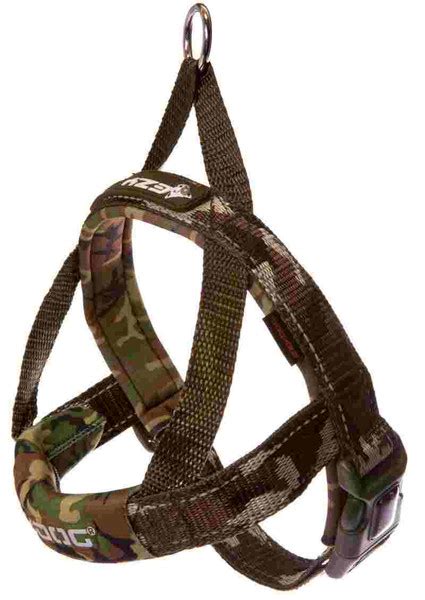 EZY Dog - Quick Fit Harness - Green Camo Small