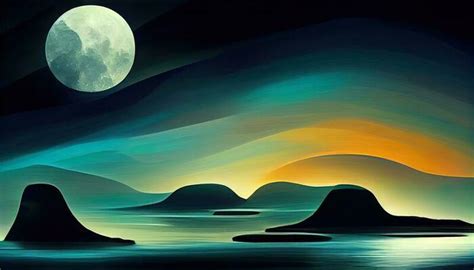 Moon Painting Stock Photos, Images and Backgrounds for Free Download