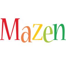 Mazen Logo | Name Logo Generator - Smoothie, Summer, Birthday, Kiddo, Colors Style