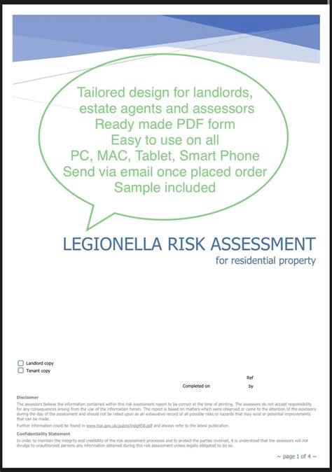 Legionella Risk Assessment Templates SafetyCulture, 59% OFF