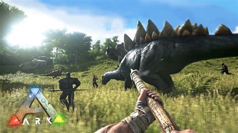 ARK: Survival Evolved - TAMING DINOSAURS!! (ARK Ragnarok Gameplay ...