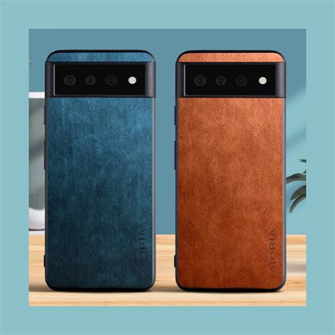 Google Pixel 6 Pro Case PU Leather Skin Soft Slim Fit TPU and | Etsy UK