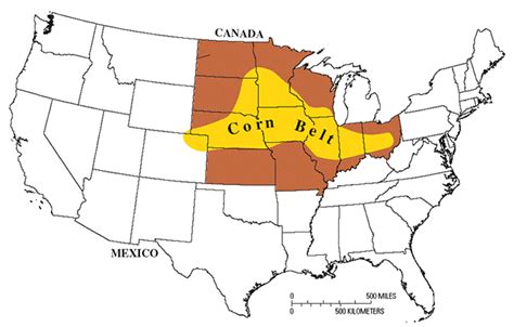 CEREAL FOOD SCIENCES: Corn Belt in United States