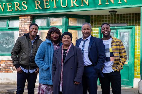 Baroness Lawrence works with Coronation Street on special Bailey family ...