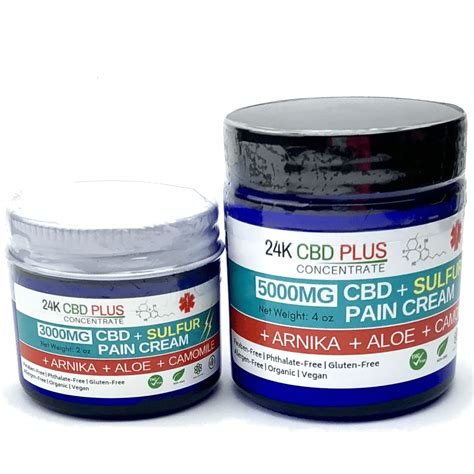 CBD Cream for Pain 24k CBD Plus CBD Cream for Pain