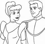 Cinderella And Prince Charming Coloring Pages 23  Wecoloringpagecom sketch template