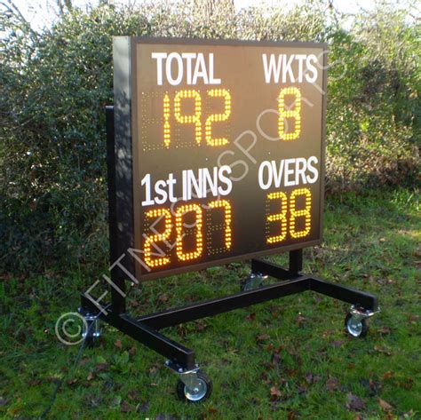 Electronic Cricket Scoreboard