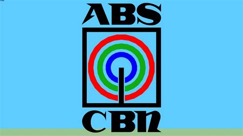 ABS-CBN Logo (1986-2000) 3d model