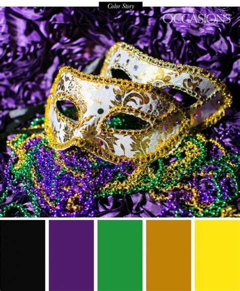 Mardi Gras Themed Wedding - color inspiration in 2020 | Mardi gras ...