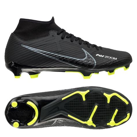 Nike Air Zoom Mercurial Superfly 9 Academy MG - Black/Dark Smoke Grey/Summit White/Volt