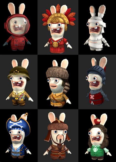 Rabbid costume ( Raving Rabbids : Travel in Time ), Marthin Agusta on ArtStation at http://www ...