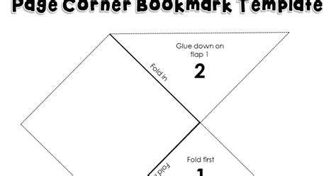 Lil Country Librarian: {FREE} Page Corner Bookmark Templates