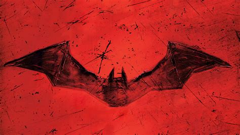 1920x1080 The Batman 2021 Red Logo 8k Laptop Full HD 1080P ,HD 4k ...