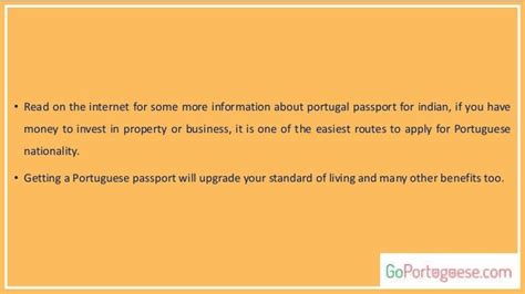 Portuguese Passport | PPT