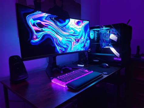 New year, new setup with the Alienware aw3423dwf : r/OLED_Gaming