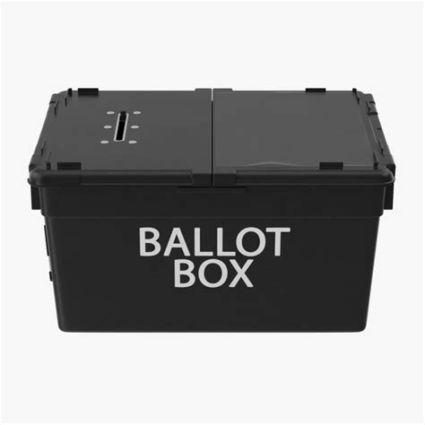 Ballot Box 3D Models for Download | TurboSquid