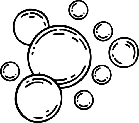 Soap Bubbles Clipart Black And White