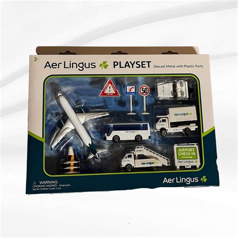 Aer Lingus Plane Playset – Zhivago Gifts