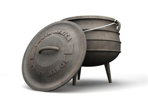 South African Potjie Pot Front — Stock Photo © albund #19912711