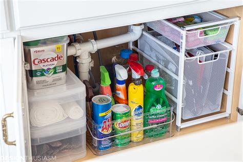 Kitchen Organization: Simple Ways to Declutter Your Under Sink Storage