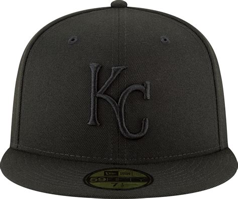 Kansas City Royals Black on Black New Era 59Fifty Fitted Hat – Prociety