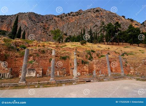 Delphi Ancient Site, Greece Stock Photo - Image of architecture, delfi: 17522520