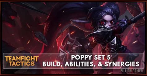 Poppy TFT Set 5 Build, Abilities, & Synergies - zilliongamer