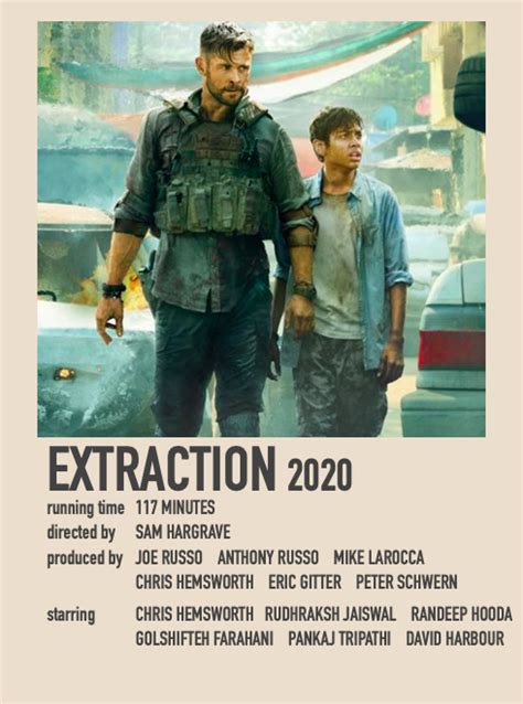 extraction | Iconic movie posters, Movie posters, Iconic movies