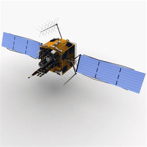 3d gps satellite navstar 54