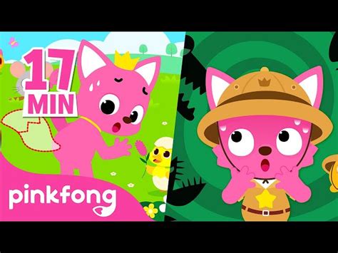 Find Pinkfong's Tail! + More | Animal Songs Compilation by Pinkfong ...