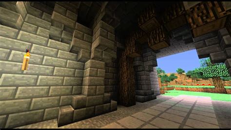 Minecraft Tutorial: How to build (medieval) tunnels - YouTube