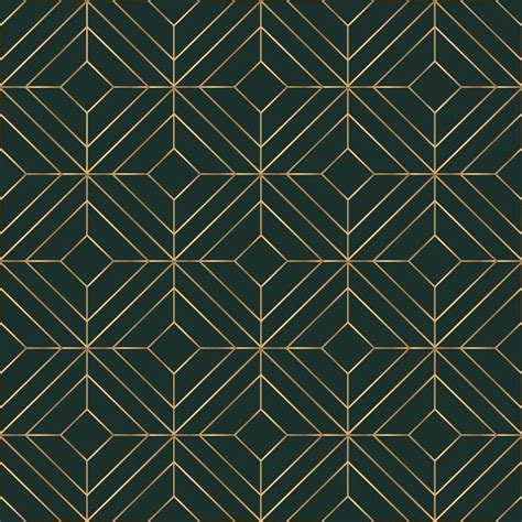 a black and gold geometric pattern