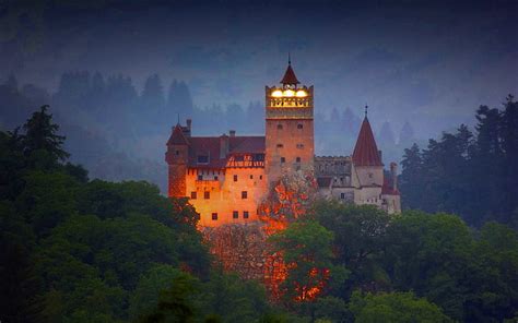 1366x768px | free download | HD wallpaper: bran, castle, dracula 039 s, romania, transylvania ...
