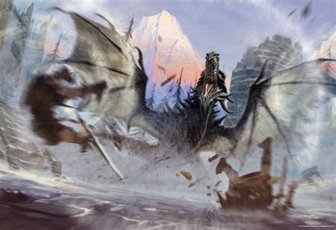 Concept art of Alduin - Elder Scrolls V : Skyrim Photo (27907530) - Fanpop